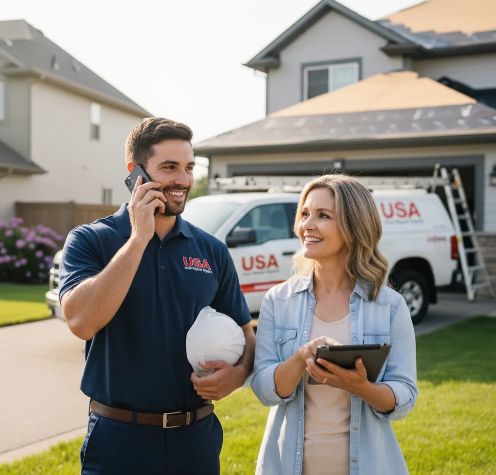 USA Roof Repair Experts customer support in High Point
